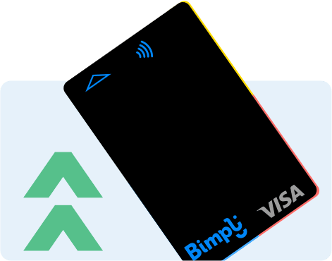 La carte restaurant Bimpli est une carte VISA CONECS** qui passe dans tous les terminaux électroniques de paiement