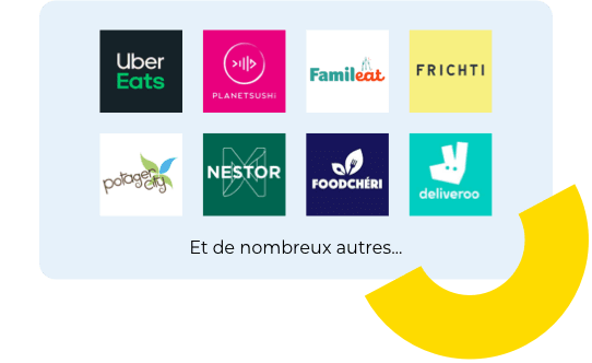 Plus de 180 sites Internet de commande en ligne pour de la livraison ou du 